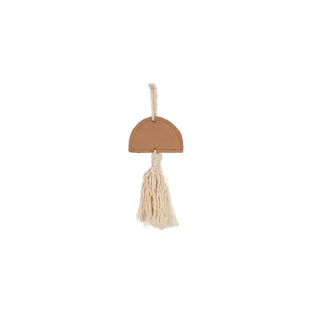 Cotton and Leather Tassel