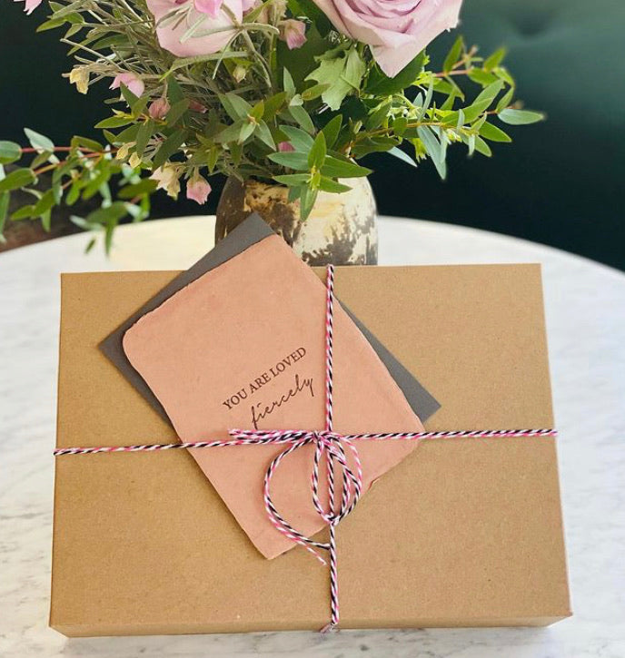 GIFT BOX (gift wrapped in box and bow)